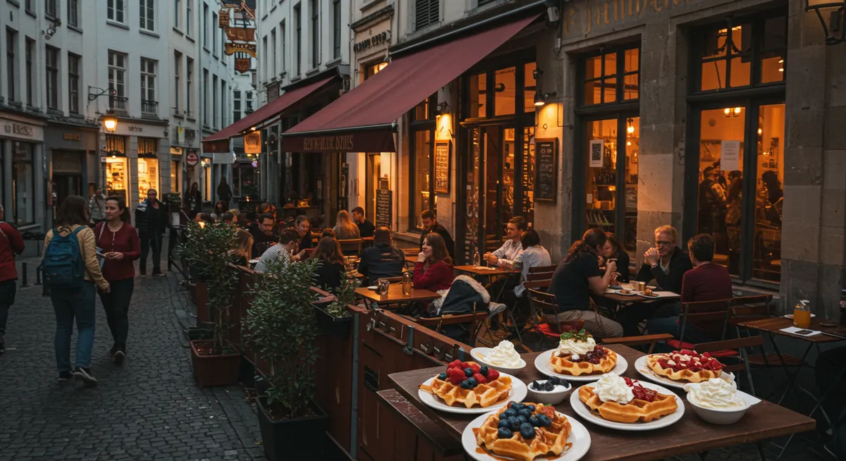 Best Places to Eat Belgian Waffles in Brussels