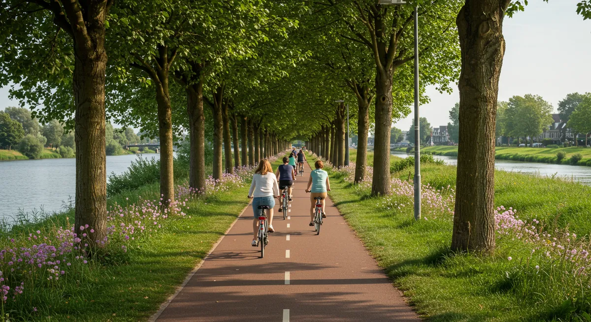 Leisurely Cycling Routes in Nijmegen