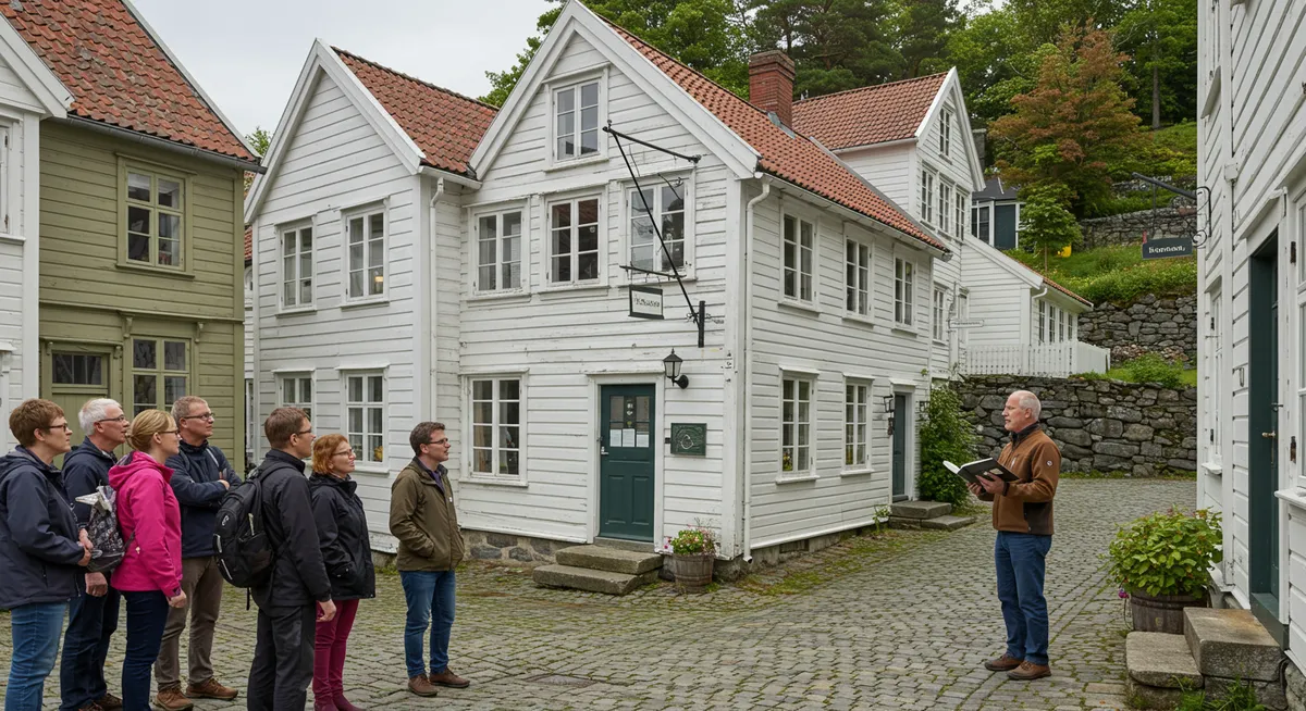 Explore Old Stavanger's Historic White Houses Guide
