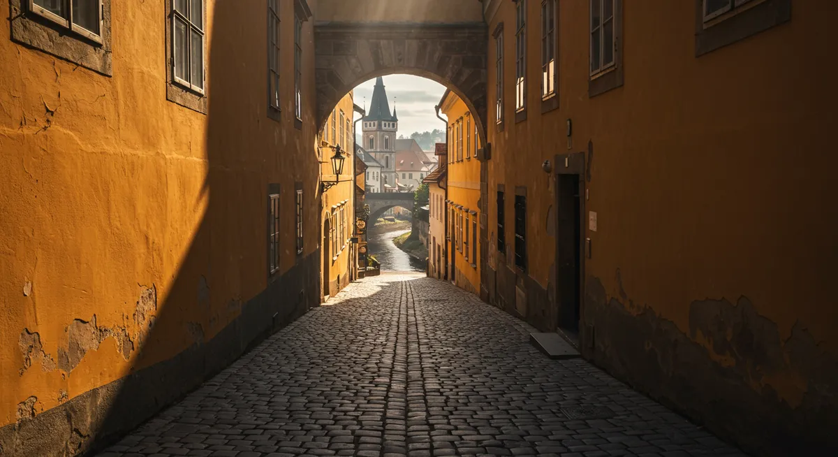 Český Krumlov's Hidden Historical Alleys to Explore