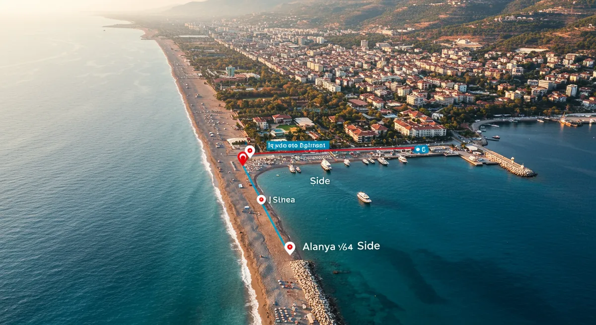 How Far is Alanya from Side? Your Travel Guide