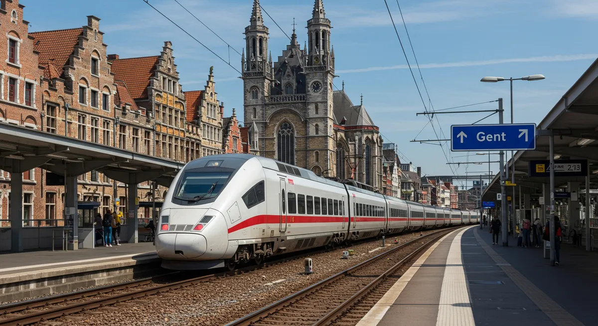 How to Get from Brussels Airport to Ghent Easily