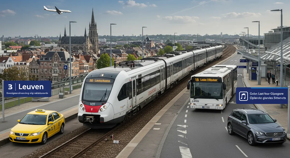 How to Get from Brussels Airport to Leuven City