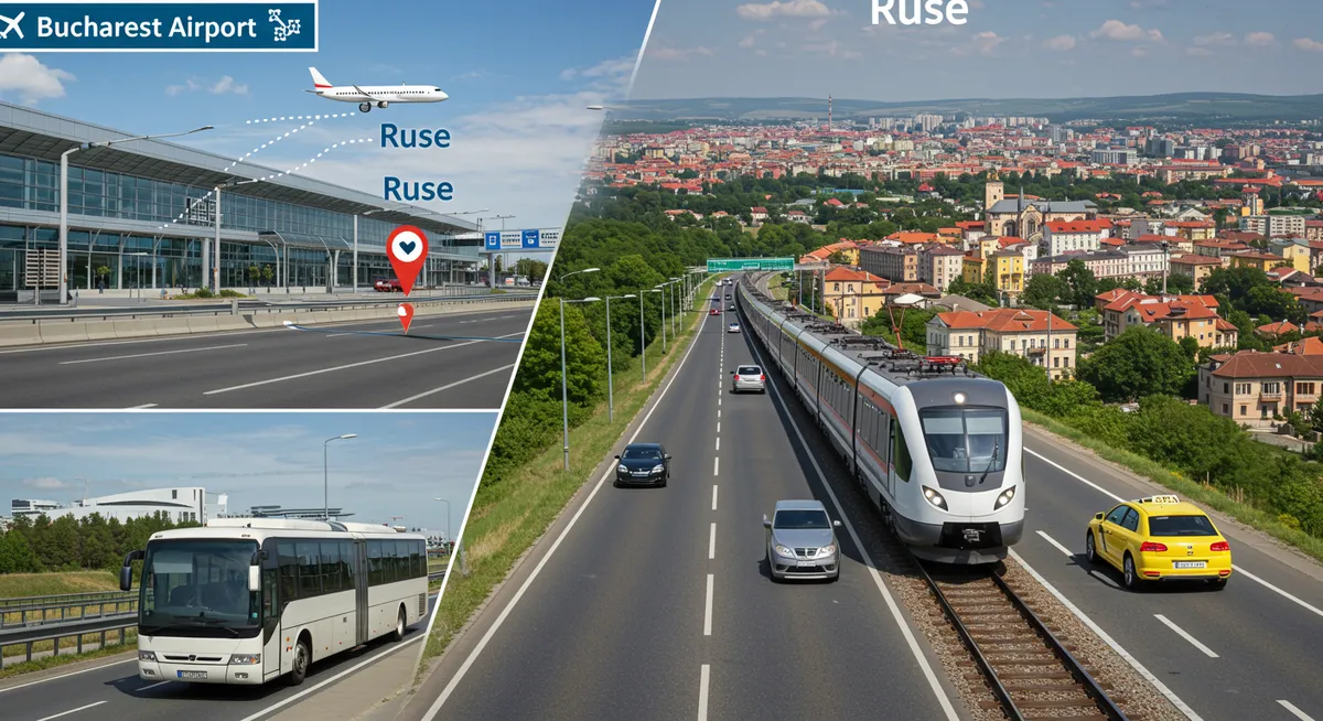 How to Get from Bucharest Airport to Ruse, Bulgaria