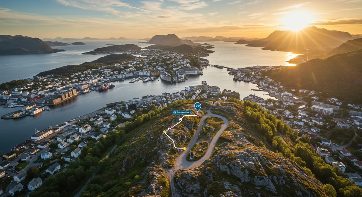 How to Get to Mount Aksla Viewpoint in Ålesund