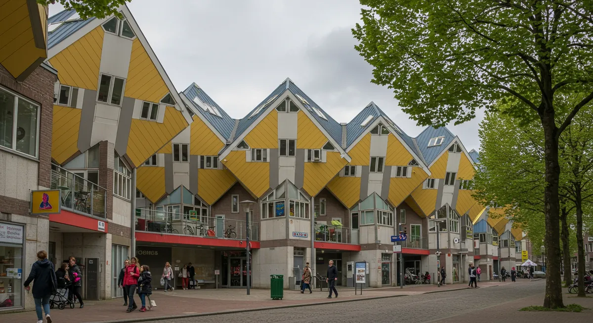 How to Visit the Cube Houses in Rotterdam