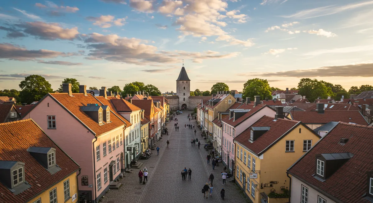 Ideal Time to Visit Visby for Mild Weather