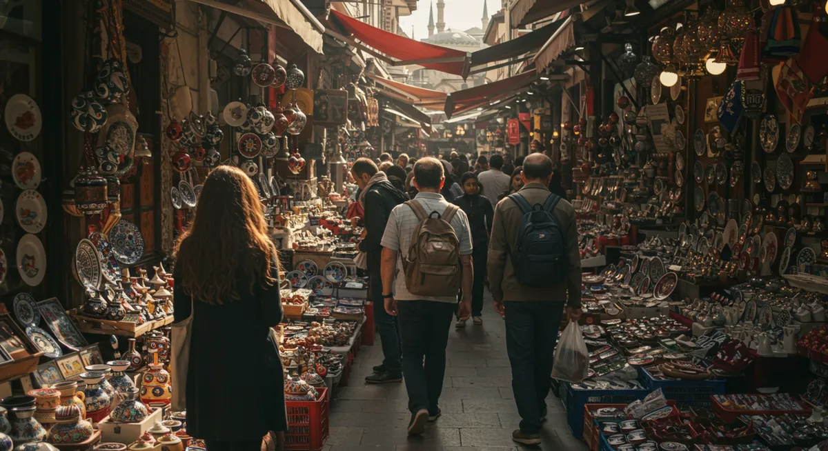 Shopping for Local Souvenirs in Edirne Markets