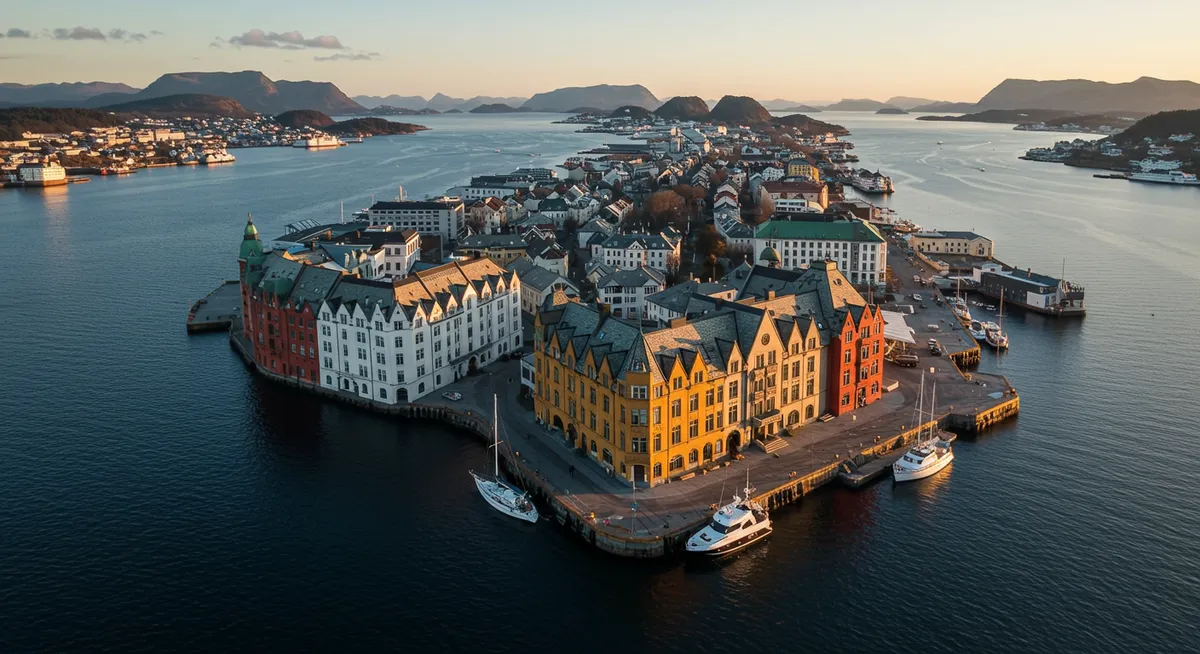 Top Art Nouveau Buildings in Ålesund, Norway