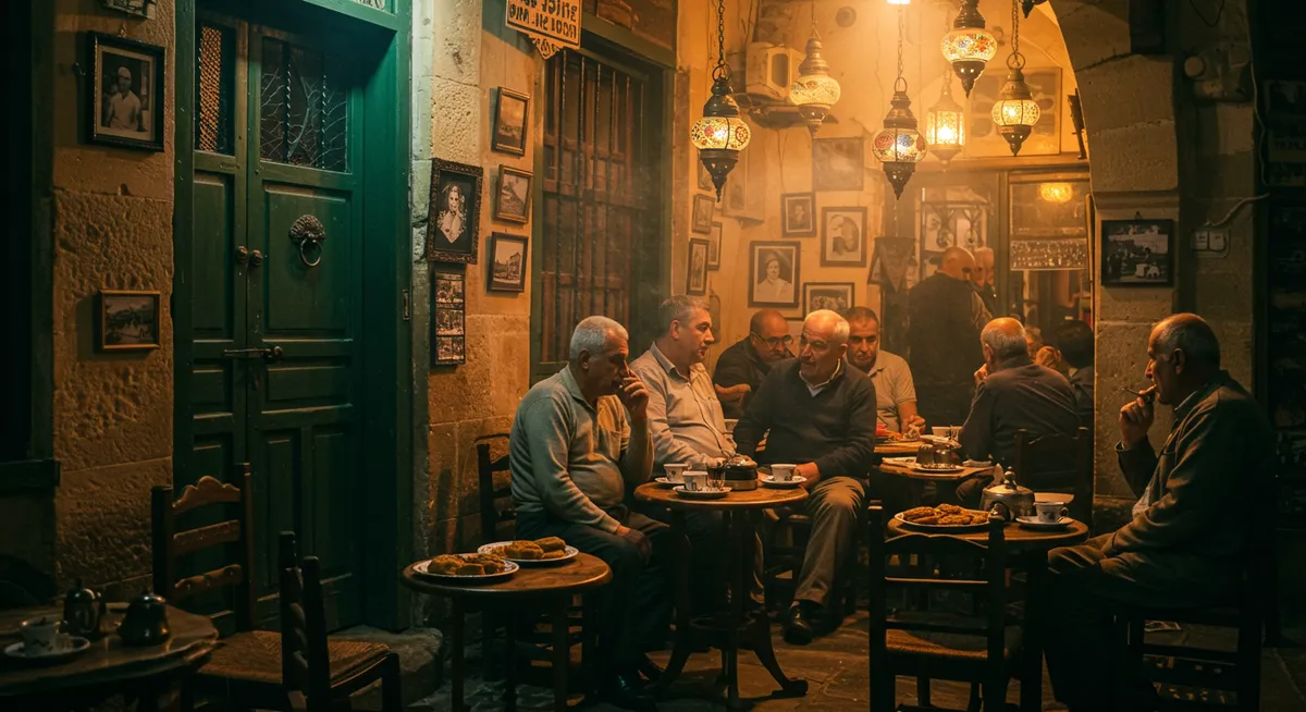 Traditional Cypriot Coffee Houses in North Nicosia