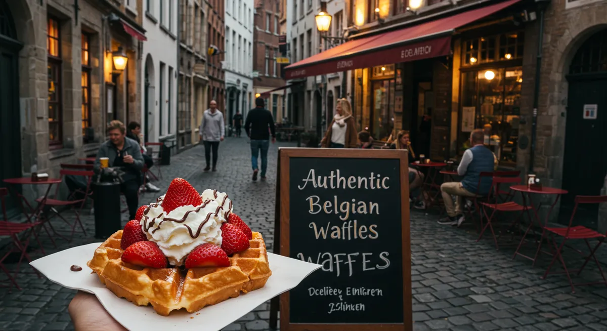 Where to Find Authentic Belgian Waffles in Bruges