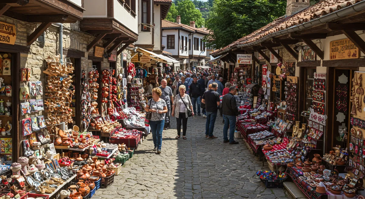 Local Souvenirs in Samovodska Charshiya, Veliko Tarnovo