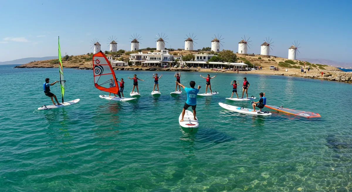 Windsurfing Lessons for Beginners in Alaçatı