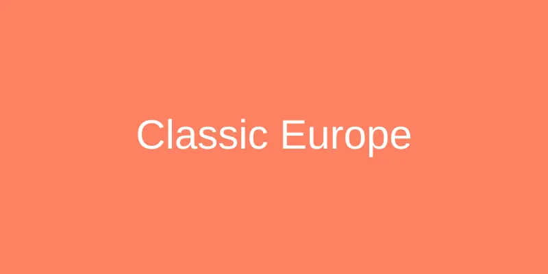 Classic Europe Tour - Experience the best of Western Europe with this classic tour covering iconic cities and landmarks
